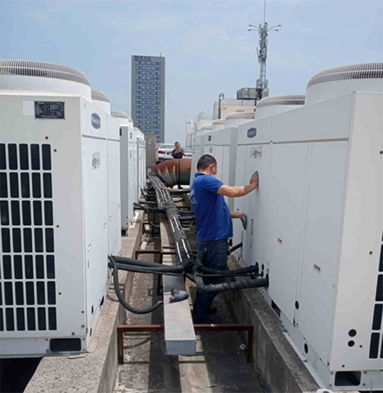 呼伦贝尔中央空调制热和不制冷系统维修方法